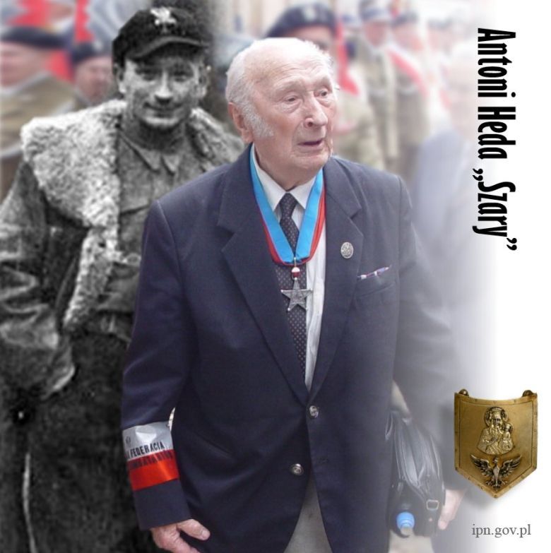 10 lat temu zmarł Antoni Heda ps. „Szary” - żołnierz ZWZ i AK. Zasłynął jako dowódca akcji uwolnienia z więzienia w Kielcach ...