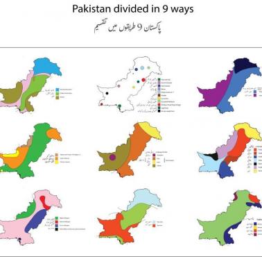 9 sposobów na podział Pakistanu
