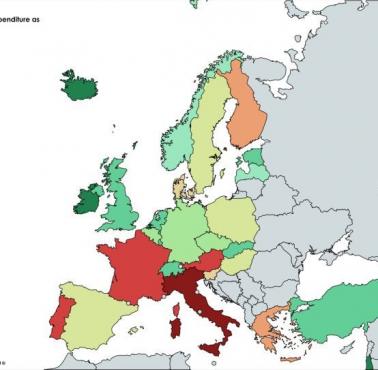 Publiczne wydatki na starość w Europie, 2013