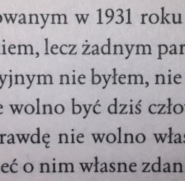 Ciągle bardzo aktualne pytanie do pisarza Tadeusza Dołęgi-Mostowicza z 1931 roku