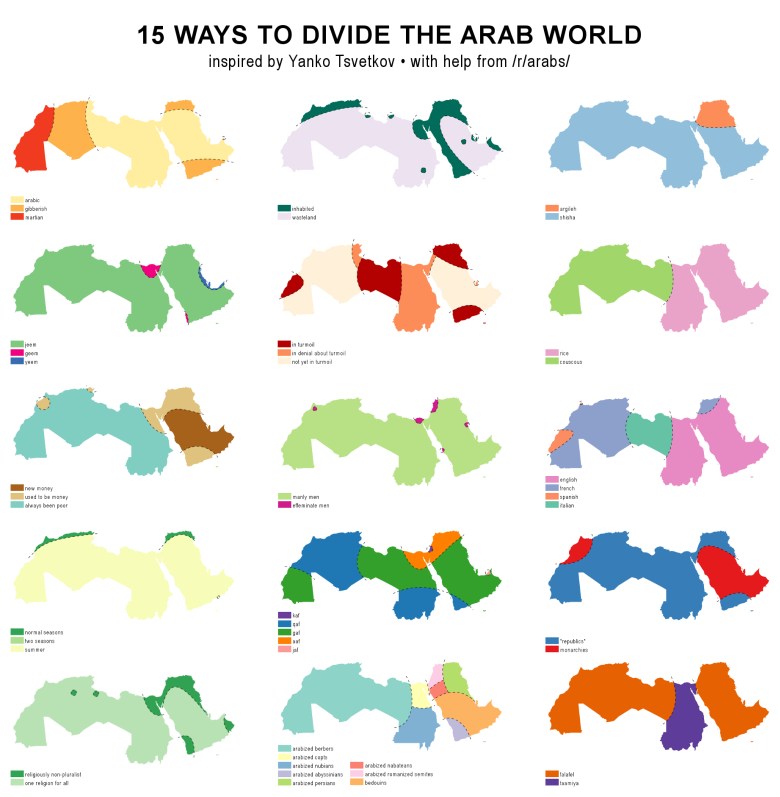 15 sposobów na dzielenie świata arabskiego