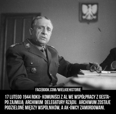 Wspólny napad członków komunistycznej Polskiej Partii Robotniczej i niemieckiej policji politycznej Gestapo, 1944