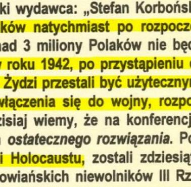 Książka Stefana Korbońskiego z 1954 roku "W imieniu Rzeczypospolitej" jest jednym z podstawowych źródeł informacji ...