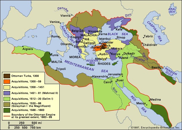 Wzrost Imperium Osmańskiego