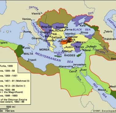 Wzrost Imperium Osmańskiego