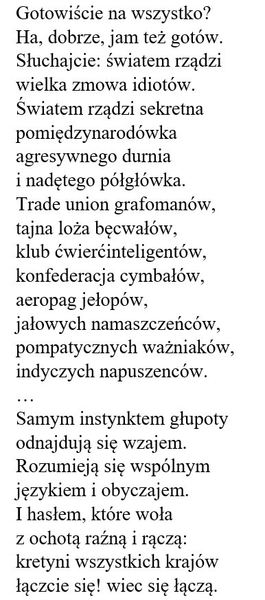 Marian Hemar Kto rządzi światem (fragmenty)