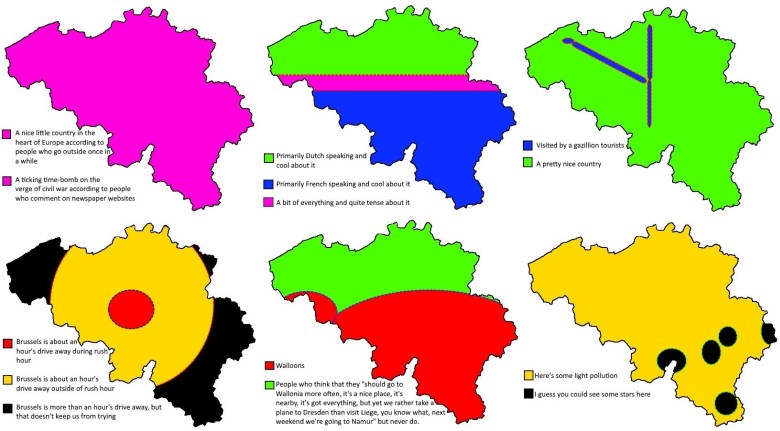 6 sposobów na podzielenie Belgii