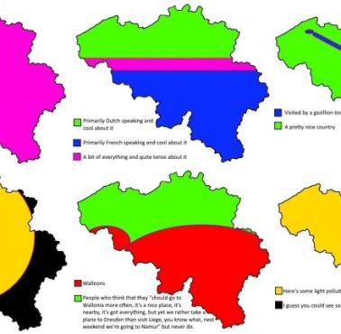 6 sposobów na podzielenie Belgii