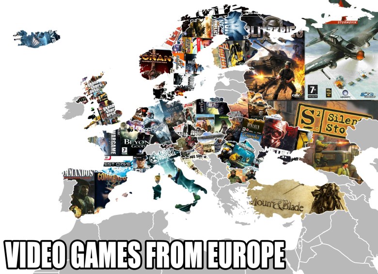Gdzie w Europie powstały popularne gry komputerowe