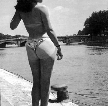 Jedna z pierwszych prezentacji bikini, Paryż, lipiec 1946 roku