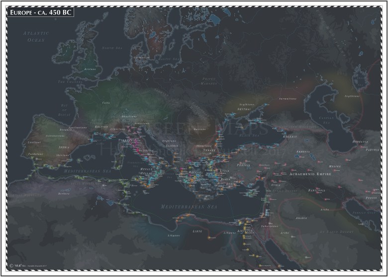 Europa w 450 lat przed Chrystusem