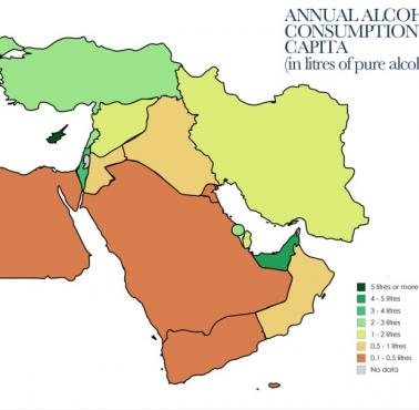 Konsumpcja alkoholu na Bliskim Wschodzie