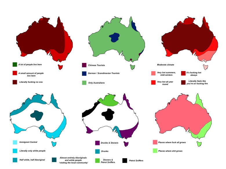 9 sposobów na podzielenie Australii
