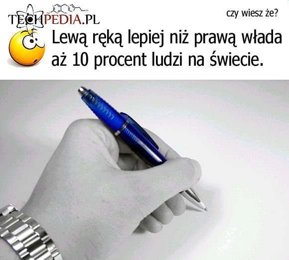 Ile na świecie jest ludzi leworęcznych?