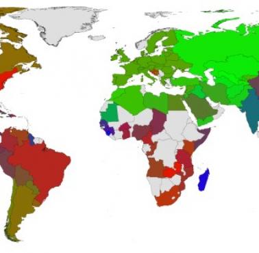 Mapa globalnego zużycia zboża