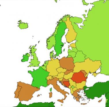 Europejskie wskaźniki płodności w 2017