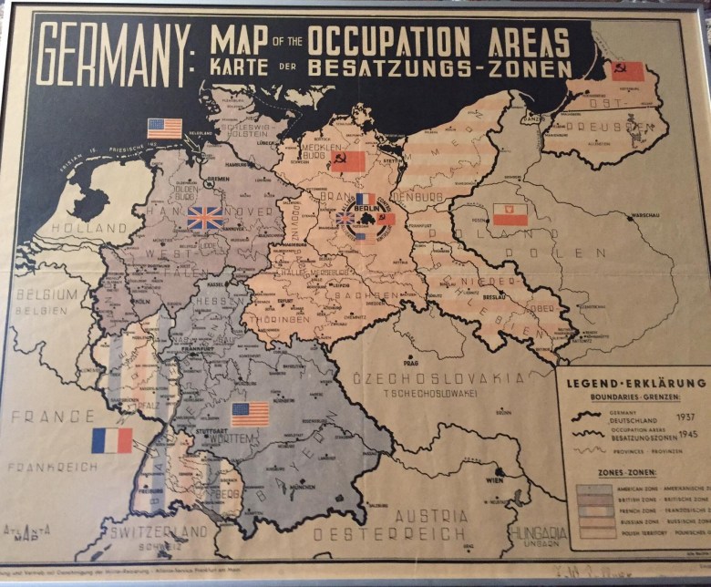 Strefy okupacyjne Niemiec 1947