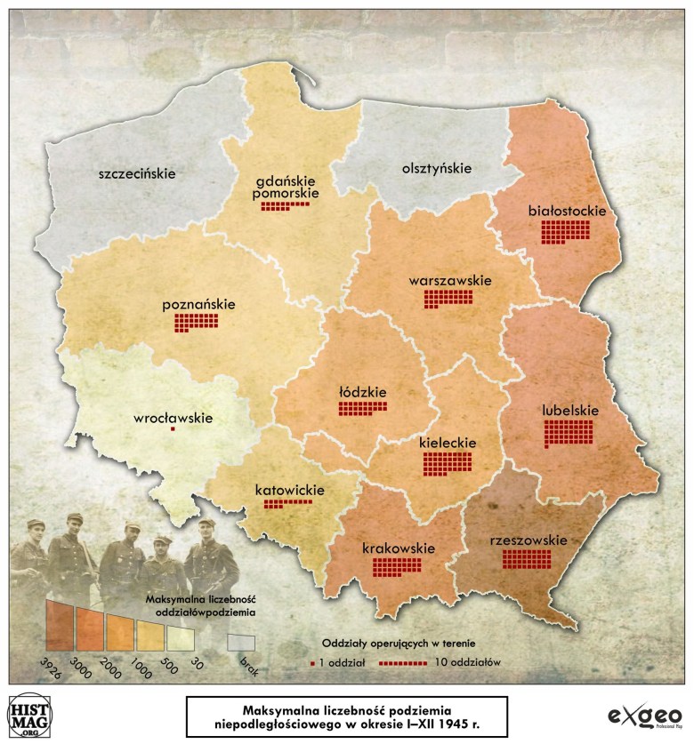 Gdzie walczyli Żołnierze Wyklęci?