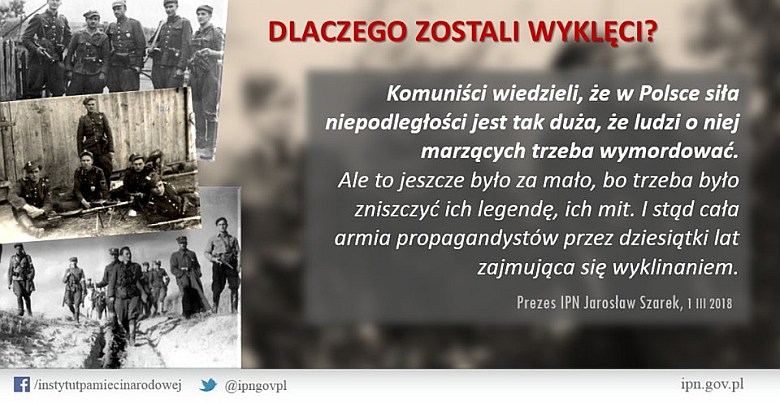 Żołnierze Wyklęci mieli zostać zapomniani, tak jak ci w Katyniu, którzy zostali zepchnięci w niepamięć