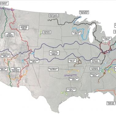 Najlepsze długie szlaki turystyczne w Ameryce