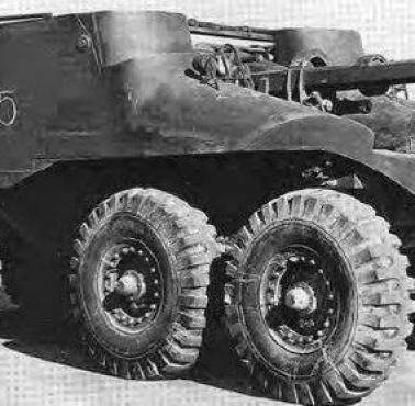 T55E1 Gun Motor Carriage - prototypowy amerykański niszczyciel czołgów na podwoziu kołowym