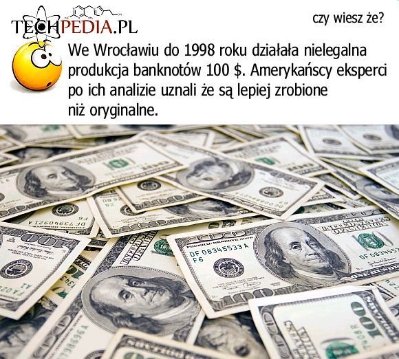 Nielegalna produkcja banknotów