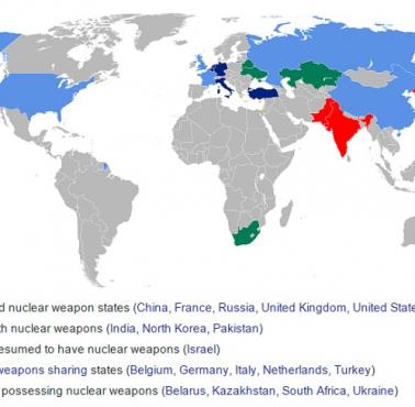 Broń atomowa na świecie i jej status