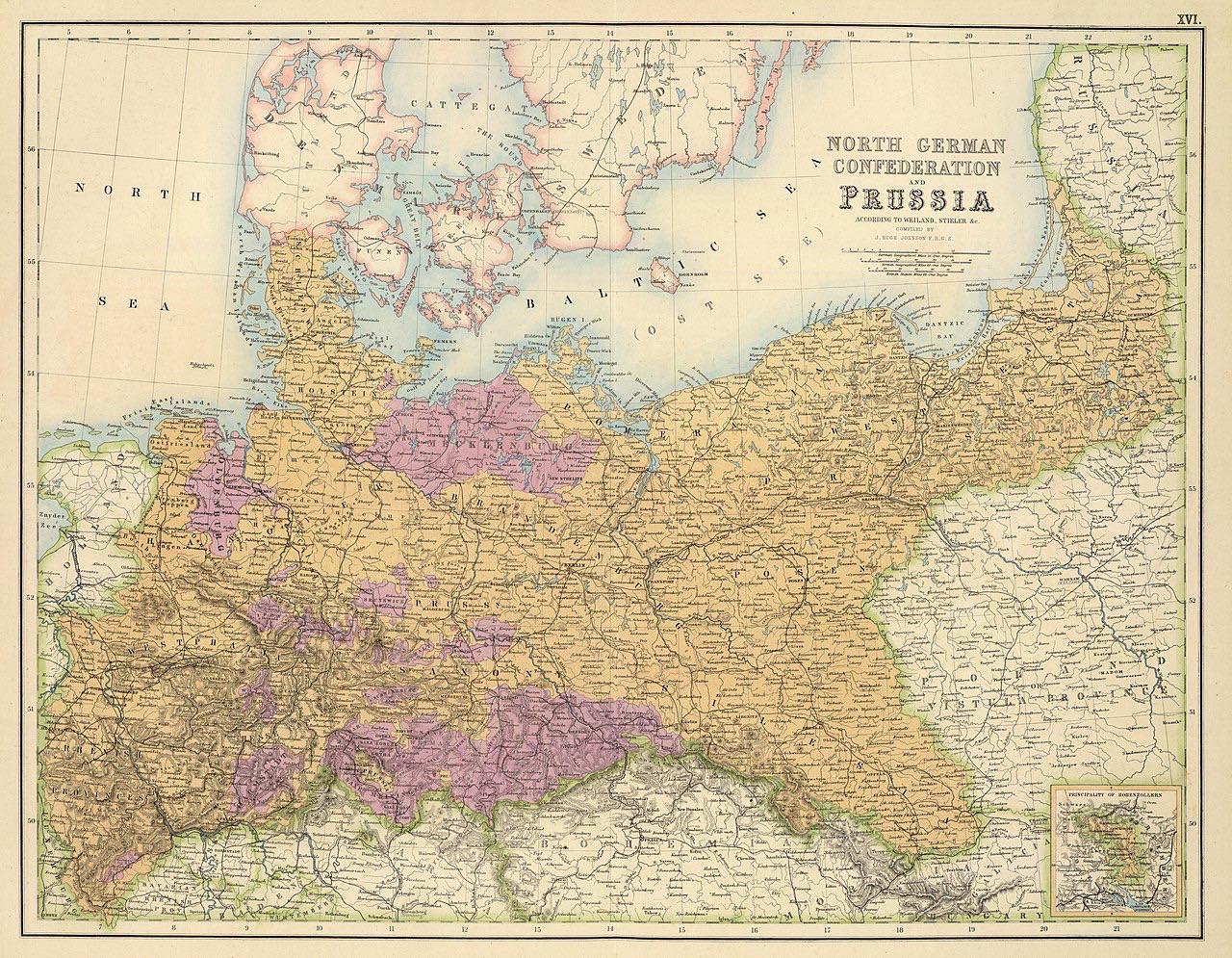 Konfederacja Północnoniemiecka i Prusy, 1867-1871