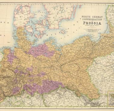 Konfederacja Północnoniemiecka i Prusy, 1867-1871