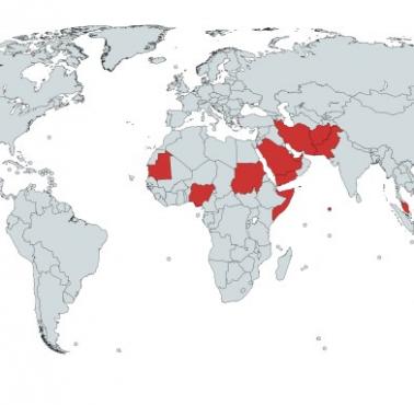 Kraje, w których apostazja podlega karze śmierci