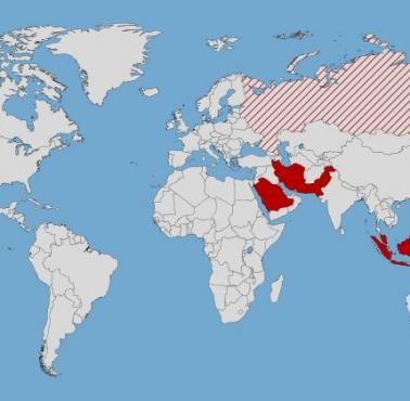 Legalność Walentynek w poszczególnych państwach świata