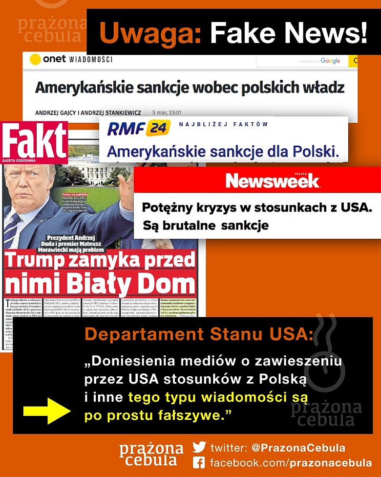 Przykład wojny informacyjnej (przed szczytem NATO)