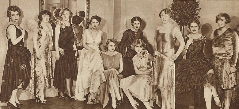 Uczestniczki konkursu Miss Polonia 1929