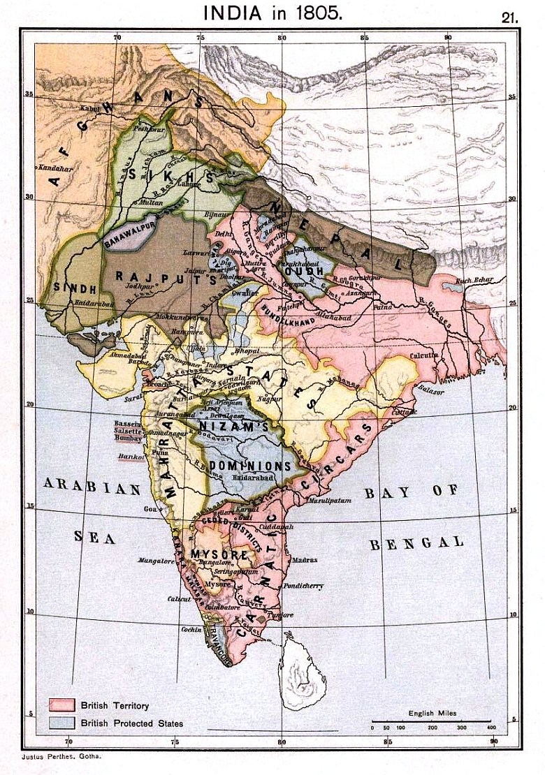Indie w 1805 roku