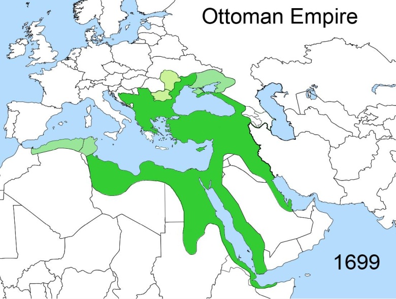 Imperium Osmańskie u szczytu potęgi, 1699
