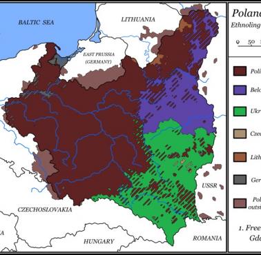 Etnolingwistyczna mapa Polski 1937