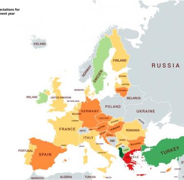 Procent osób, które uważają, że przyszły rok będzie lepszy - 2017