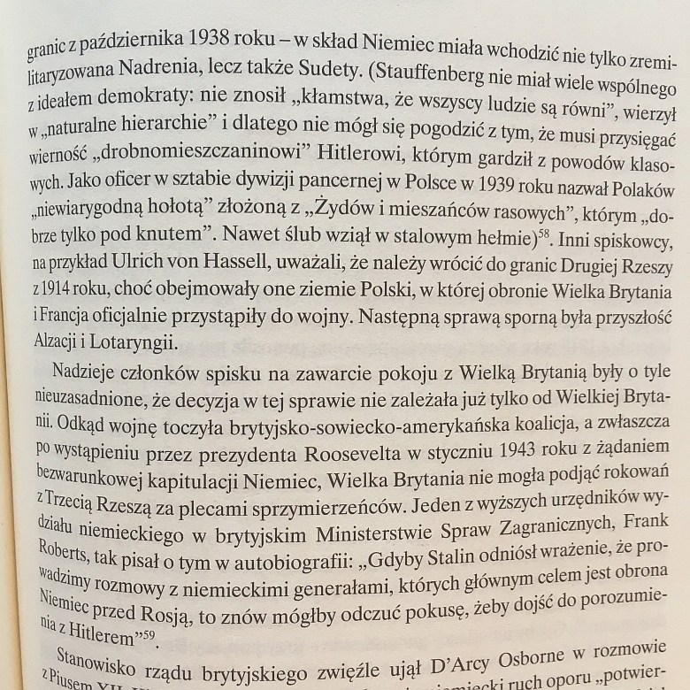 Plany Clausa von Stauffenberga (należał do grupy spiskowców, którzy zrealizowali nieudany zamach na życie Hitlera)