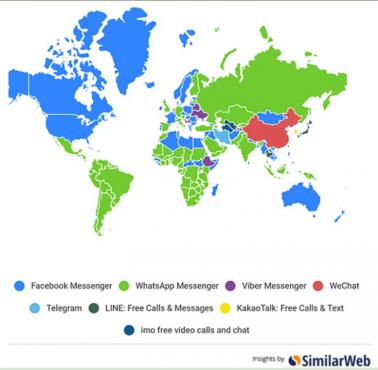 Najpopularniejsze komunikatory na świecie