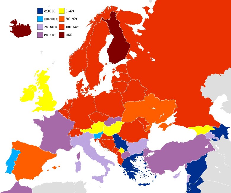 Kiedy powstały stolice poszczególnych europejskich państw