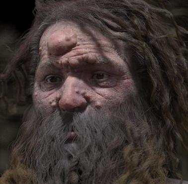 Rekonstrukcja twarzy człowieka (Cro-Magnon) sprzed 28 tys. lat