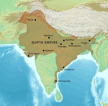 Imperium Gupta w Indiach IV w. - późny VI w.