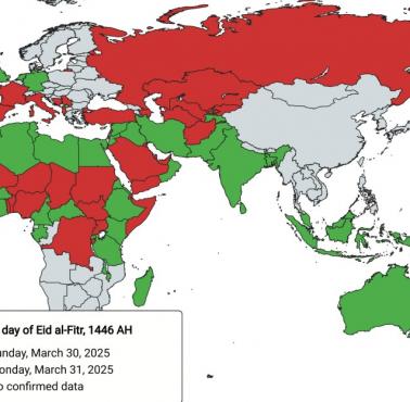 Oficjalny dzień Id al-Fitr (święta islamskiego)
