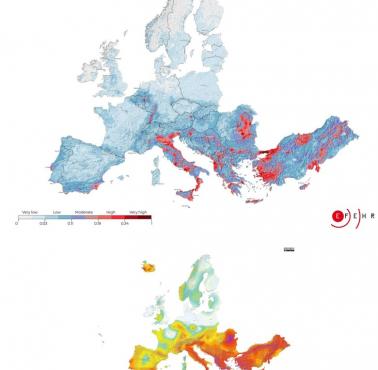 Ryzyko wystąpienia trzęsienia ziemi w Europie