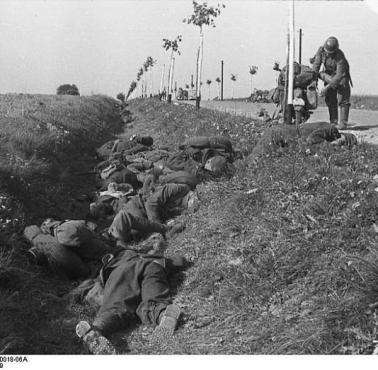 Polscy jeńcy rozstrzelani przez żołnierzy Wehrmachtu, Ciepielów, wrzesień 1939