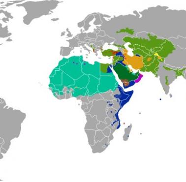 Mapa islamskich sekt i szkół