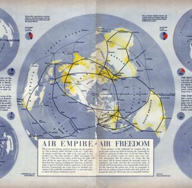 Mapa lotnicza imperiów, 1943