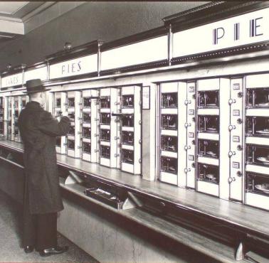 Automat z ciastami w Nowym Jorku, 1936
