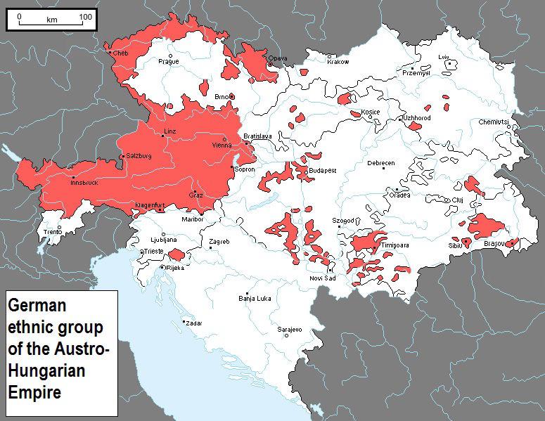 Niemcy w Austro-Węgrzech