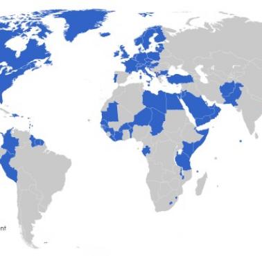 Państwa uznające Kosowo, 2025